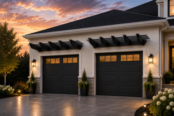 Garage Pergola Accent