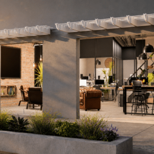 Eyebrow Pergola Accent